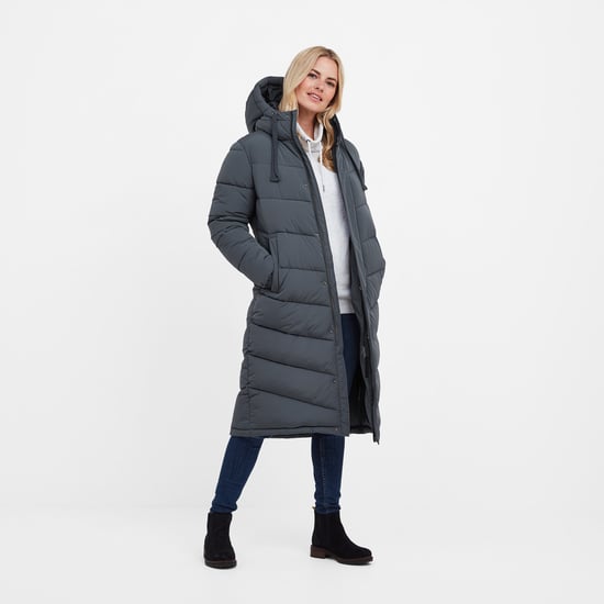 Raleigh Womens Jacket Washed Blue