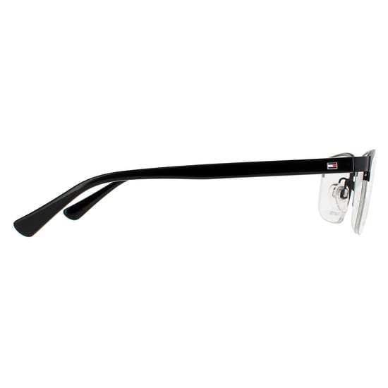 Tommy Hilfiger Half Rimless Mens Matte Black  TH 1528