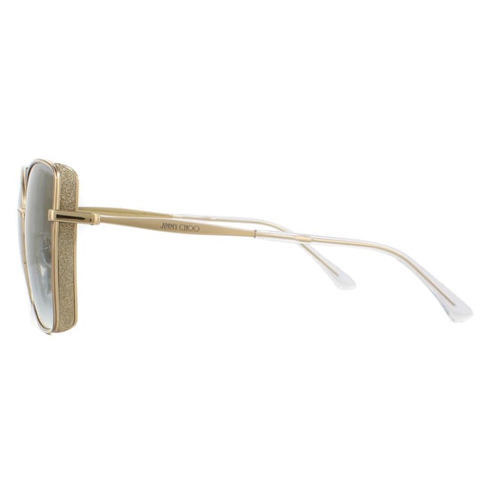 Jimmy Choo Sunglasses ALEXIS/S 000 1V Rose Gold Blue Gradient