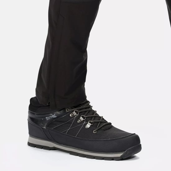 Regatta Mens Questra IV Hiking Trousers (Black)