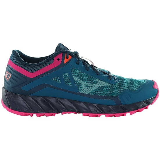 Zapatillas Running Mizuno Wave Ibuki 3 Trail Mujer Azules - Image 2
