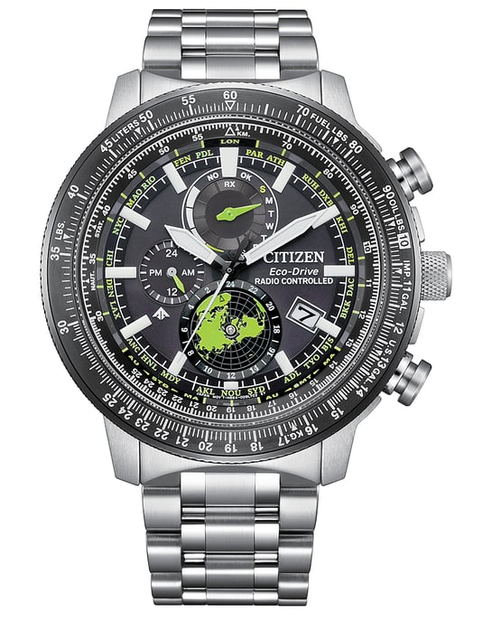 Reloj de Hombre Citizen Promaster Geo Trekker Plata BY3006-53E - Image 1