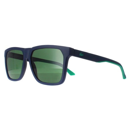 Lacoste Rectangle Mens Matte Blue Green L972S