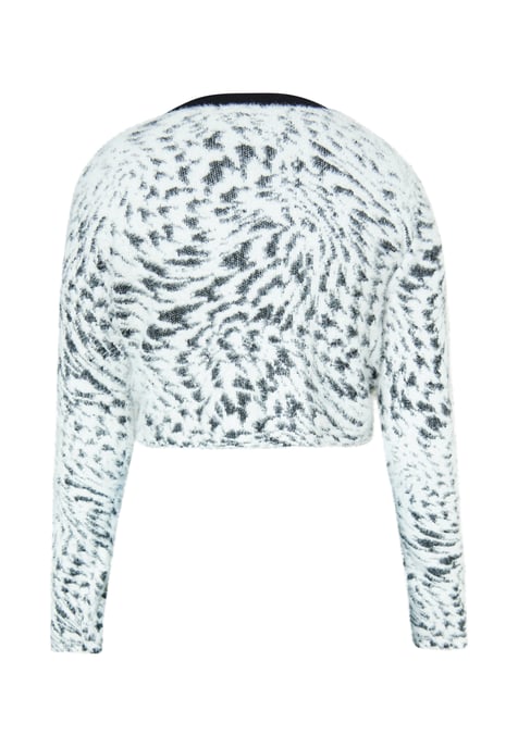Mymo Cardigan women marine white - Image 2