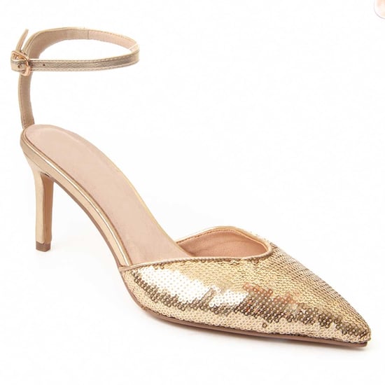 Zapato de Tacón Montevita Festshoe2 en Dorado - Image 3