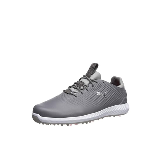 Puma Power Adapt 2.0 Golf Lace-up Grey Smooth Leather Finers 190581 03 - Image 3