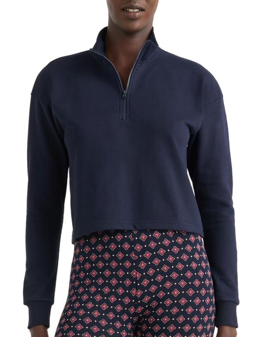 Tommy Hilfiger Icon 2.0 Lounge Half Zip Top