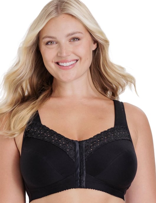 Miss Mary of Sweden Broderie Anglaise Front Closure Bra