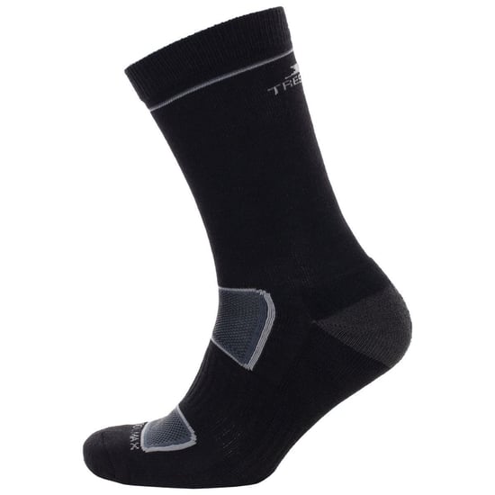 Trespass Mens Rizzle Eco Socks (Black)