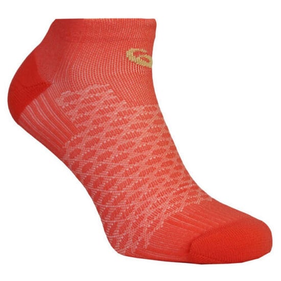 Asics Motion Dry 2-Pack Womens White/Peach Socks - Image 2