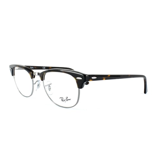 Ray-Ban Round Dark Havana Unisex Women Glasses Frames