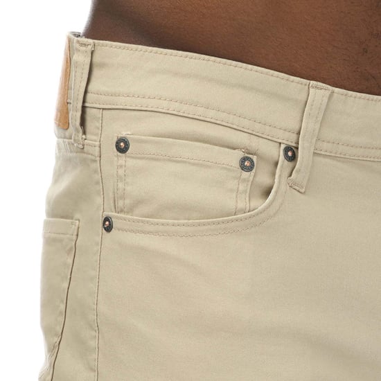 Men's Jack and Jones Rick Original Shorts in Ecru - Image 3
