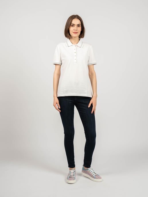 Geox Polo shirt Sustin Woman's White