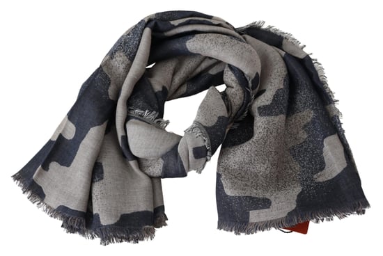 Chaqueta Envolvente Unisex de Lana Multicolor Camuflaje de Hombre Missoni - Image 2