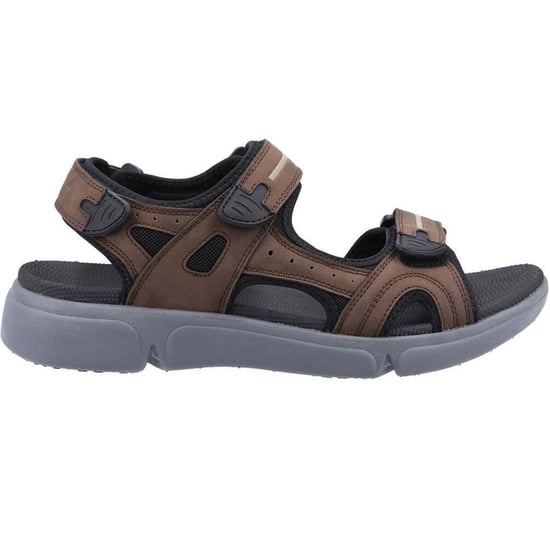 Hush Puppies Mens Castro Sandals (Brown) - Image 3