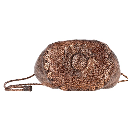 Bottega Veneta Drawstring Pouch in Bronze Cervo Leather - Image 6