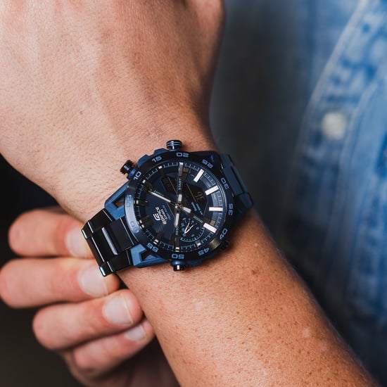 Casio Edifice Sospensione Men's Blue Watch ECB-2000CB-2AEF - Image 5