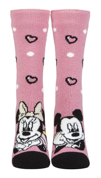 Calcetines Disney Térmicos | Calentadores Lite | Novedad Calcetines con estampado de Minnie Mouse y Snoopy - Minnie Mouse - Image 1