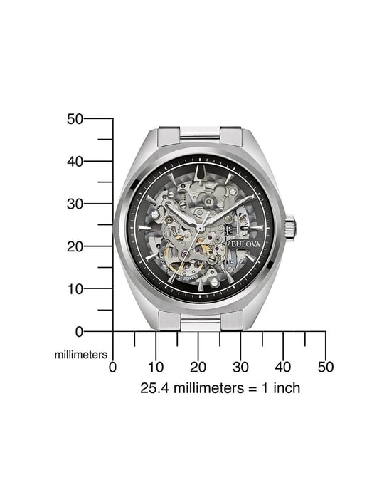Bulova Surveyor Men's Silver Watch 96A293 - Image 4