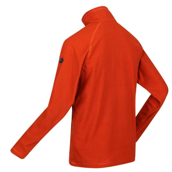 Regatta Great Outdoors Mens Montes Funnel Neck Fleece Jumper (Rusty Orange) - Image 2