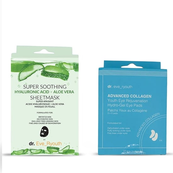 Hyaluronic acid Aloe Vera sheet Mask + Hydro-gel Eye Pads