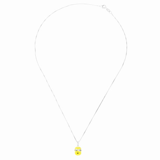 Orphelia 'Minion' Child's 925 Sterling Silver Set: Chain-Pendant + Bracelet - Silver SET-7135 - Image 4
