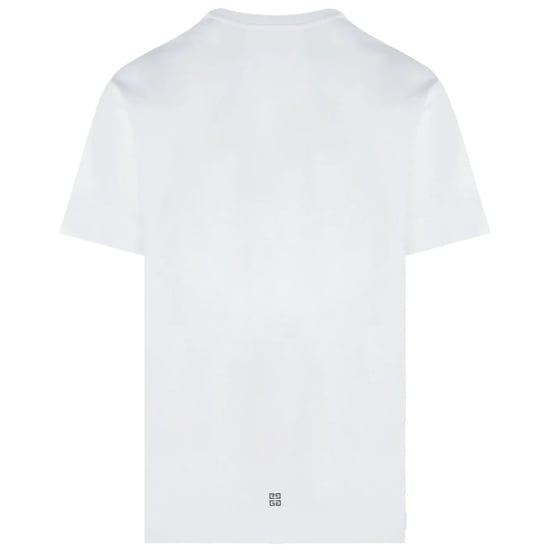 Camiseta blanca extragrande con logo circular de Givenchy - Image 2