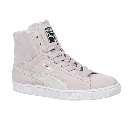 Puma Mid Classics Beige Mens Trainers