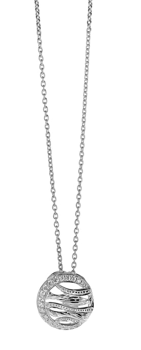Orphelia Women's 925 Sterling Silver Chain with Pendant - Silver ZH-6031 - Image 1