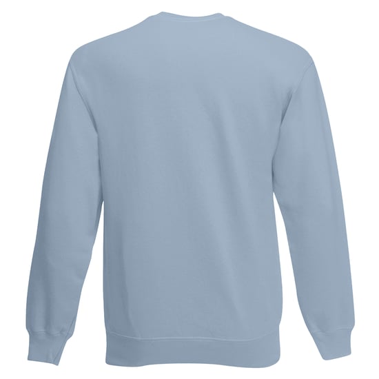 Fruit Of The Loom Mens Set-In Belcoro® Yarn Sweatshirt (Mineral Blue) - Image 2