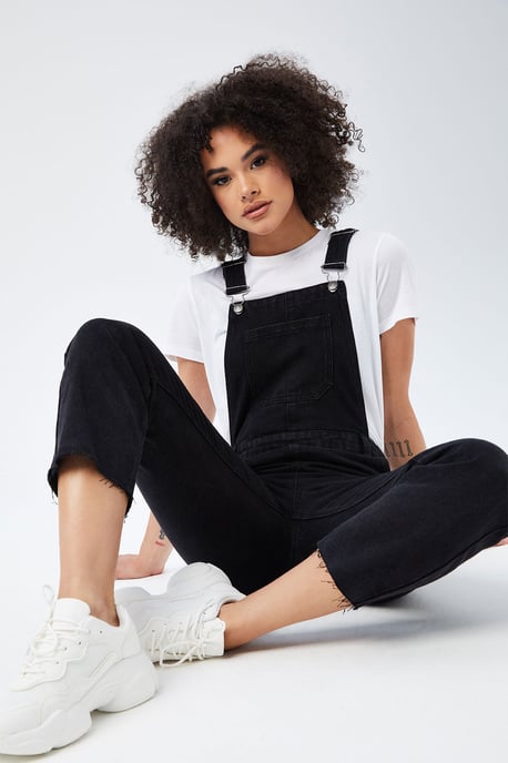 Black Dixie Dungaree