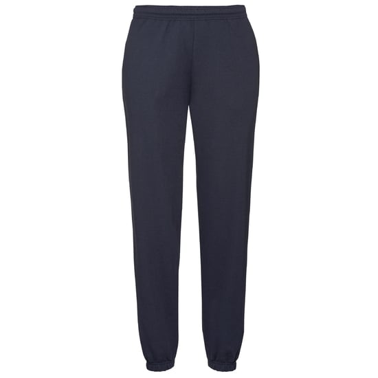 Fruit Of The Loom Mens Elasticated Cuff Jog Pants / Jogging Bottoms (Deep Navy) - Image 1