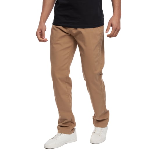 Crosshatch Mens Roysden Chinos (Sand) - Image 1