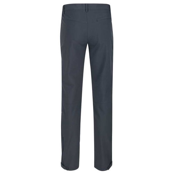 Regatta Great Outdoors Mens Adventure Tech Geo II Wind Resistant Regular Leg Softshell Trousers (Ash) - Image 2