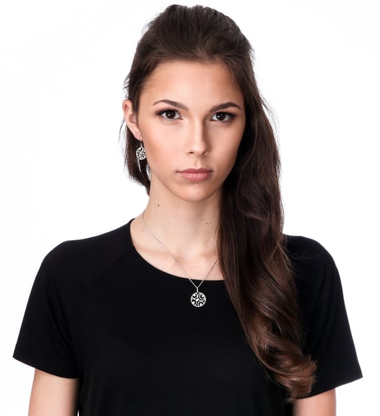 Orphelia Women's 925 Sterling Silver Chain with Pendant - Silver ZH-7078 - Image 5