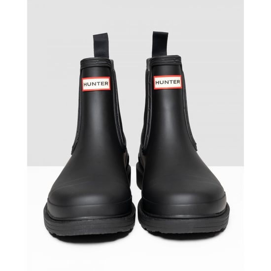 Hunter Commando Botas Chelsea de mujer en Negro - Image 4