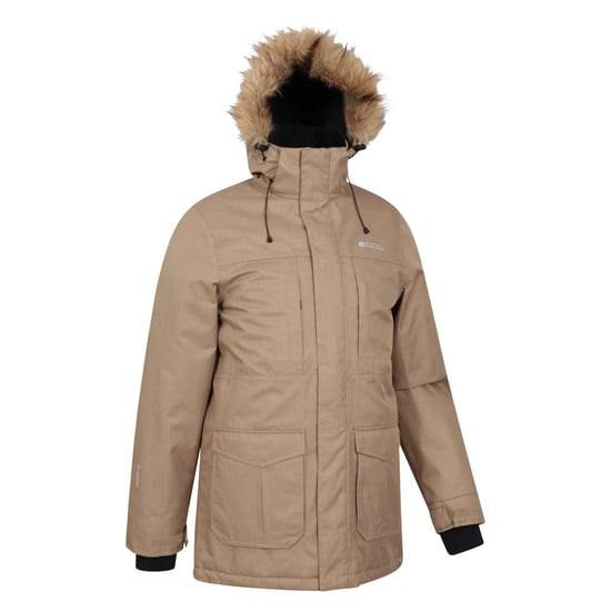 Mountain Warehouse Mens Gorge II Long Jacket (Stone)
