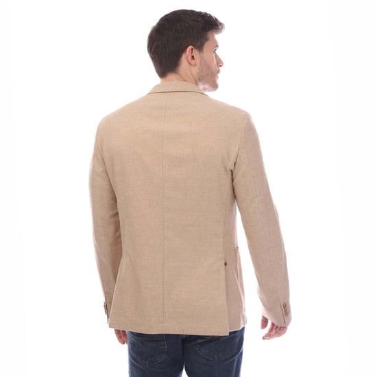 Men's Boss P-Hanry Slim-Fit Blazer Jacket in Cream