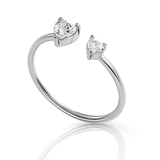 Orphelia 'Dazzle' Women's 925 Sterling Silver Ring - Silver ZR-7533 - Image 2
