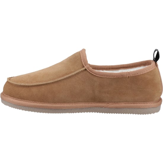 Hush Puppies Charles Suede Men's Tan Slippers - Image 4