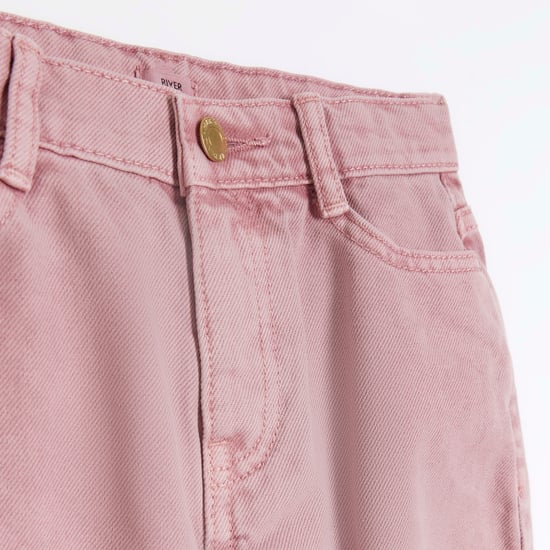 River Island Girls Mom Jeans Pink