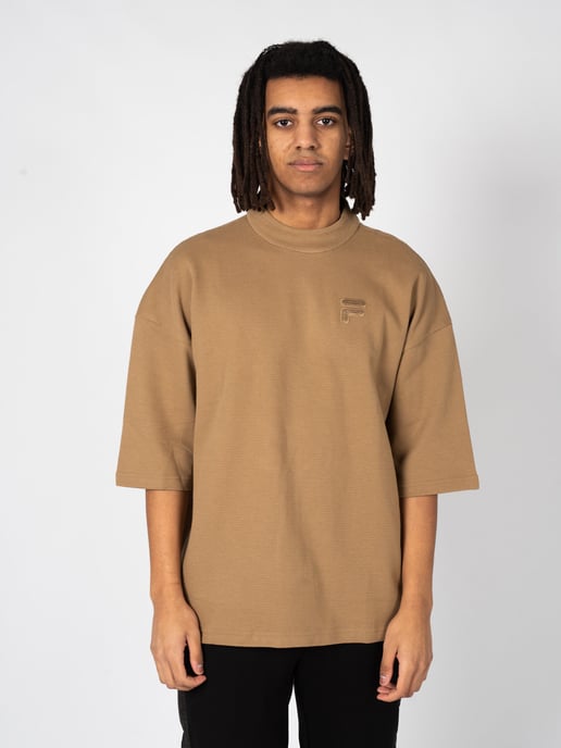 Fila T-shirt Kimono Oversize del hombre marrón - Image 3