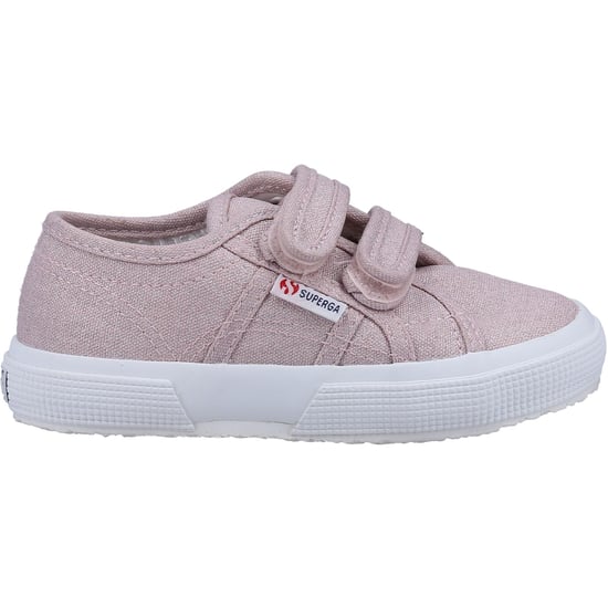 Superga 2750 Kids Straps Glitter Canvas Childrens Unisex Summer - Image 4