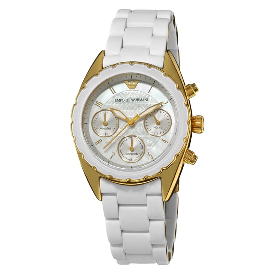Emporio Armani Reloj de mujer Cuarzo oro blanco - Image 1