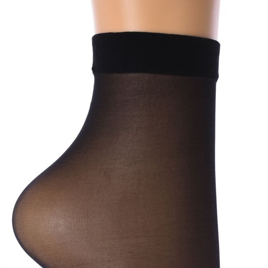 Transparent mid-cut socks 2444 women