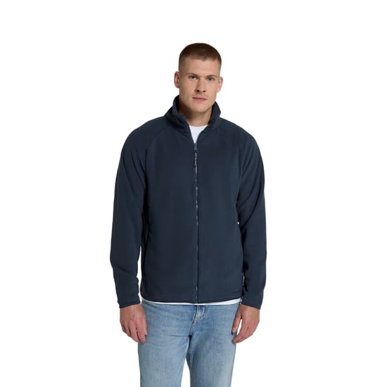 Mountain Warehouse Mens Stockholm Full Zip Fleece Jacket (Navy) - Image 3