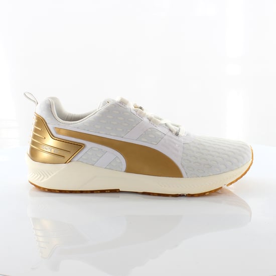 Puma Ignite XT v2 Gold Low Lace Up Womens Trainers Running Shoes 188987 01