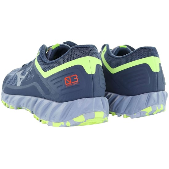 Zapatillas Running Mizuno Wave Ibuki 3 Trail Mujer Azules - Image 4