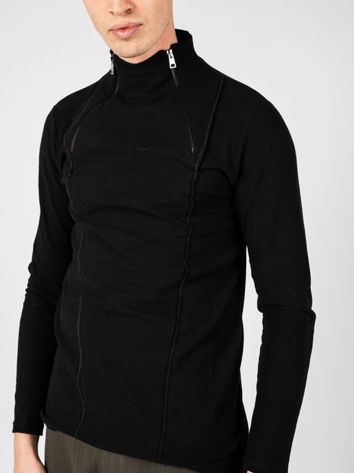 Jersey La Haine Inside Us LM059 Hombre Negro - Image 3