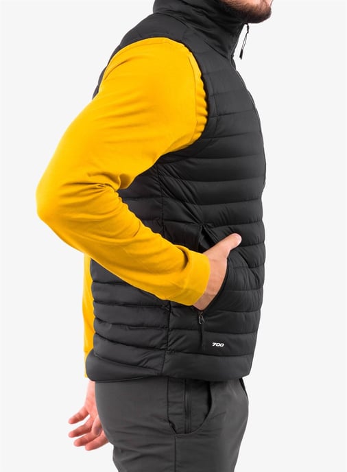 THE NORTH FACE Chaleco De Plumas De Ganso Elástico TNF Negro Hombre - Image 3
